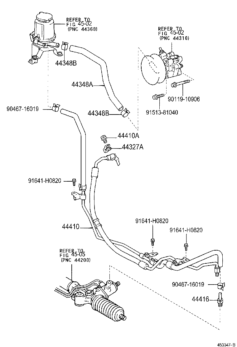  4RUNNER |  POWER STEERING TUBE