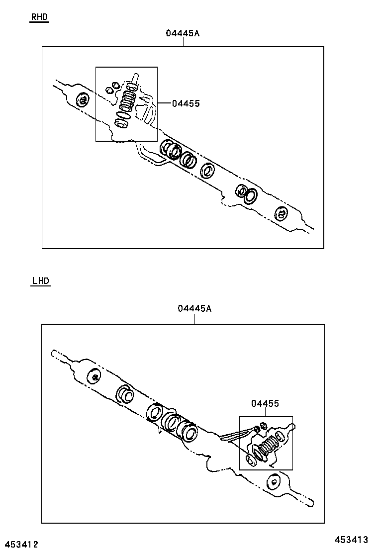  LAND CRUISER 100 105 |  FRONT STEERING GEAR LINK