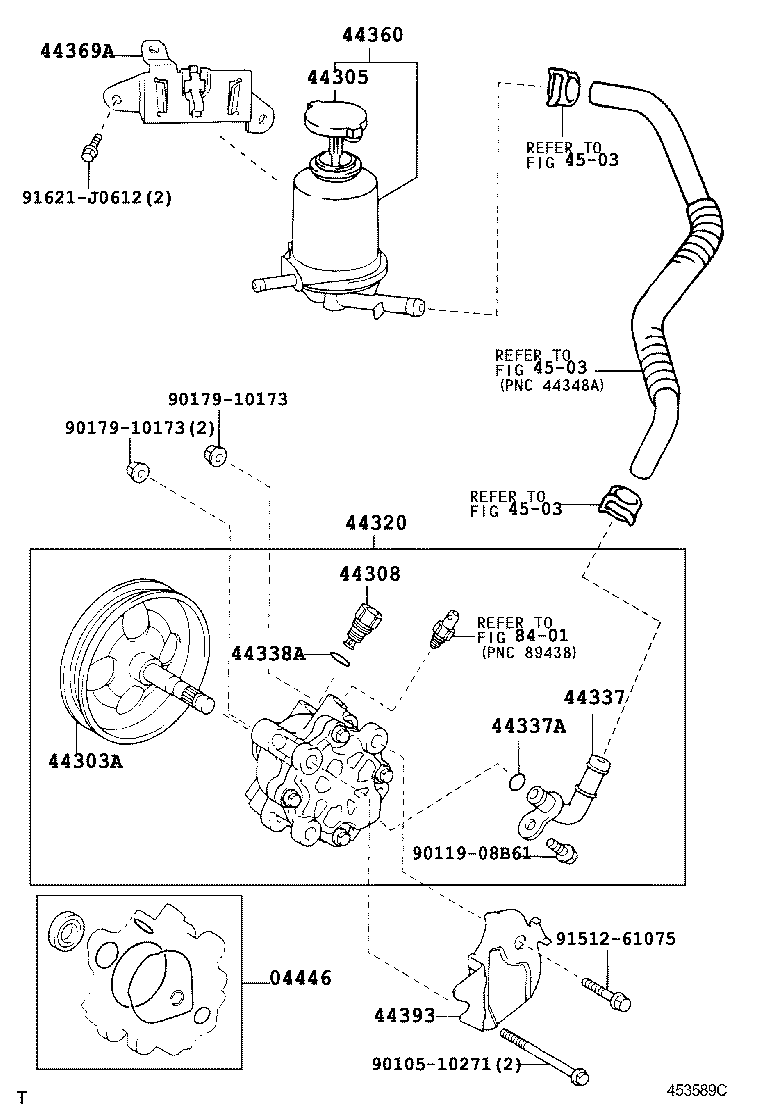  RAV4 |  VANE PUMP RESERVOIR POWER STEERING