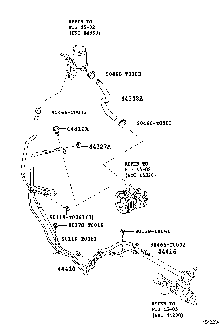 HILUX |  POWER STEERING TUBE
