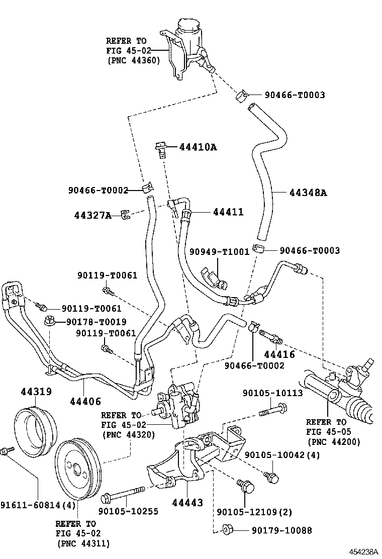  HILUX |  POWER STEERING TUBE