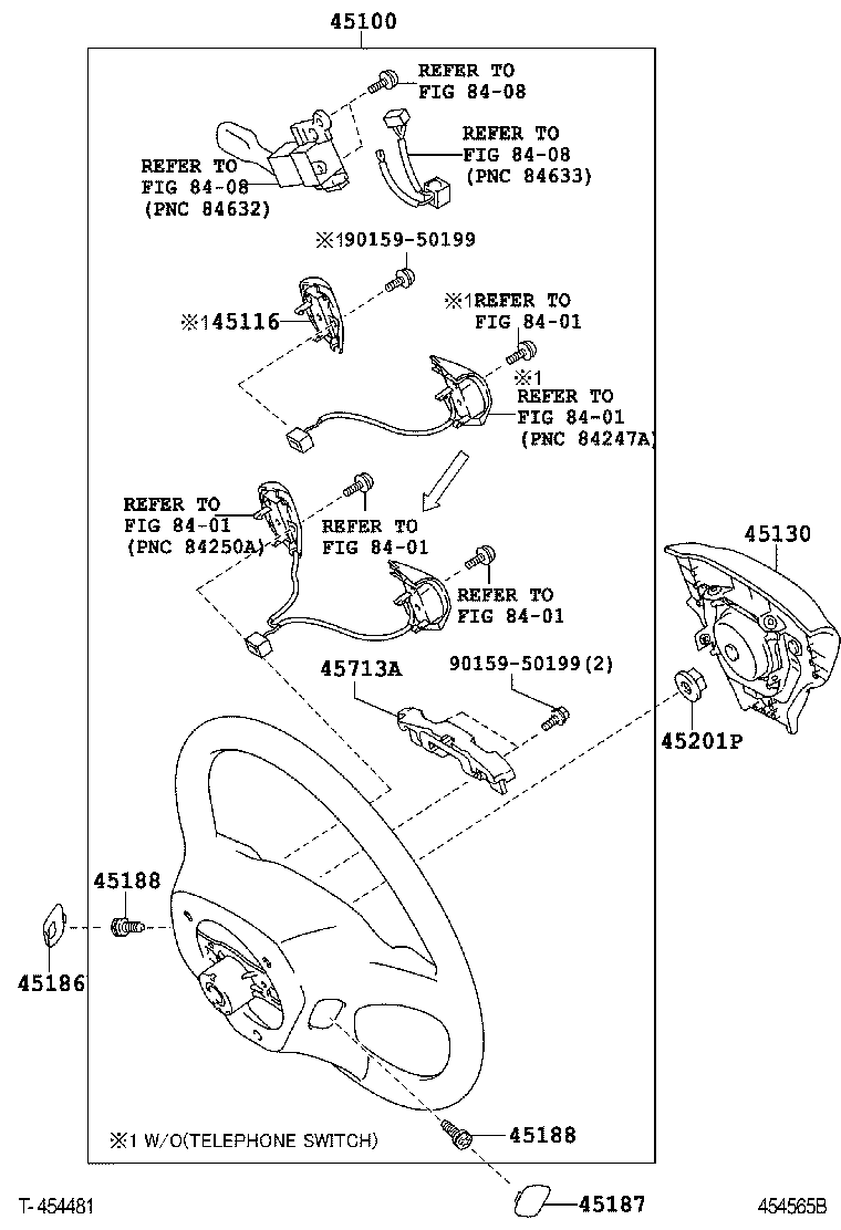  CAMRY AURION HV ARL |  STEERING WHEEL
