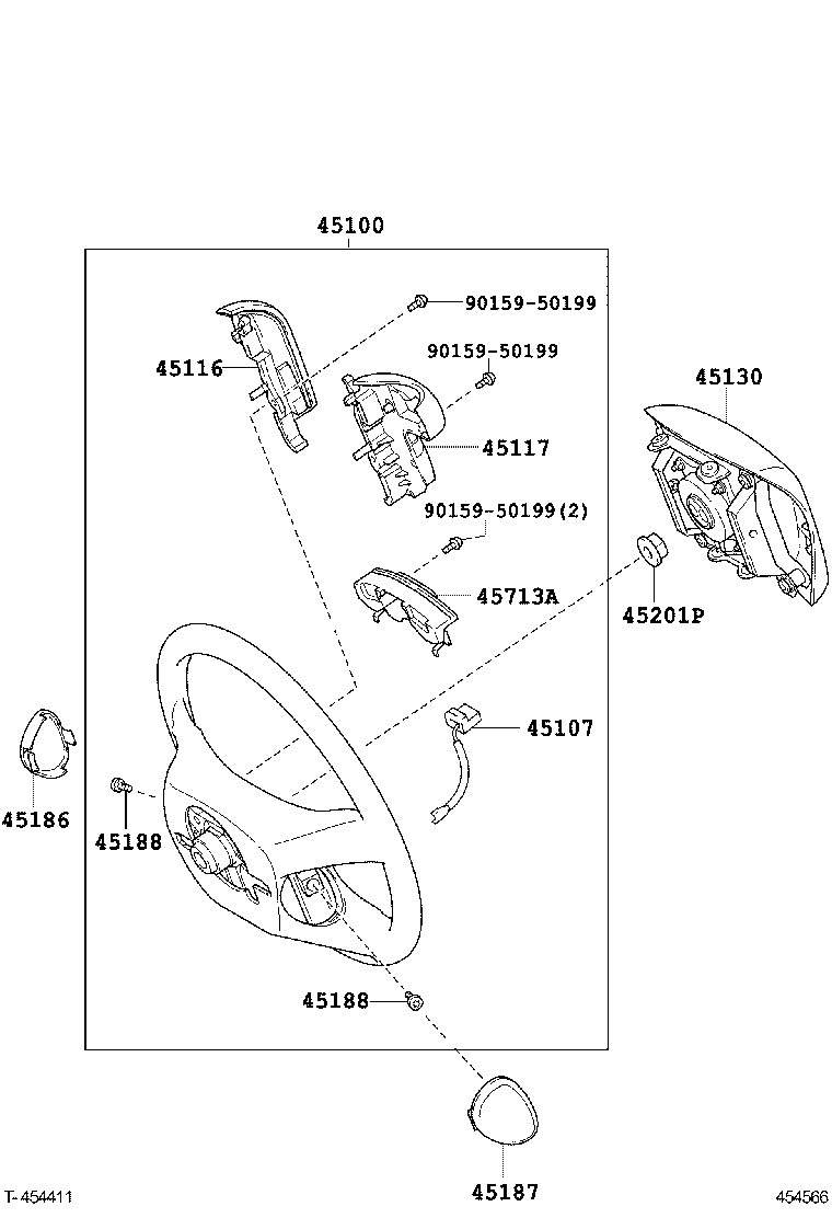  CAMRY AURION HV ARL |  STEERING WHEEL