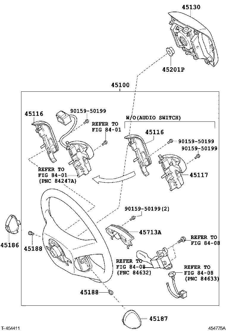 CAMRY AURION HV ARL |  STEERING WHEEL
