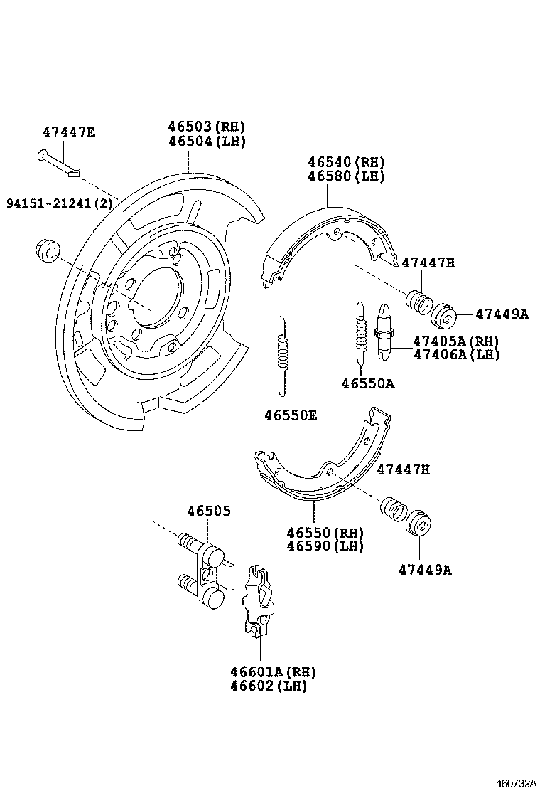  CROWN |  PARKING BRAKE CABLE