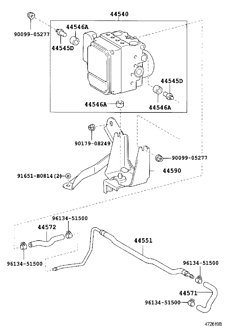  IS200 300 |  BRAKE TUBE CLAMP