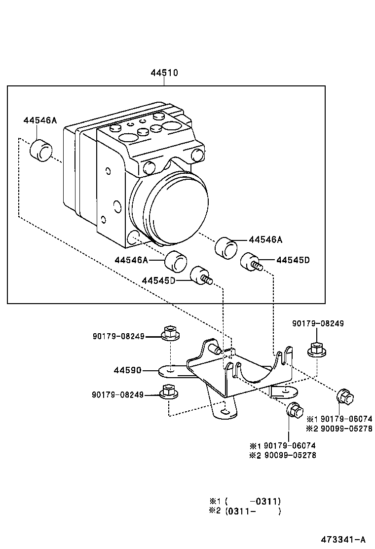  4RUNNER |  BRAKE TUBE CLAMP