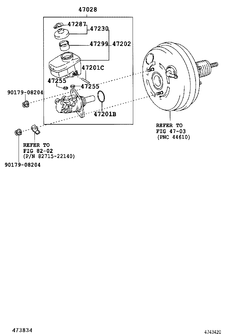  CROWN |  BRAKE MASTER CYLINDER