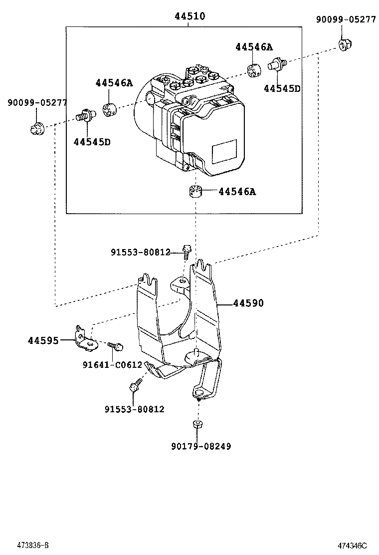 CROWN |  BRAKE TUBE CLAMP