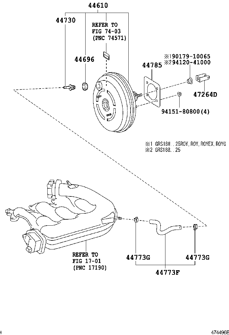  CROWN CHINA |  BRAKE BOOSTER VACUUM TUBE