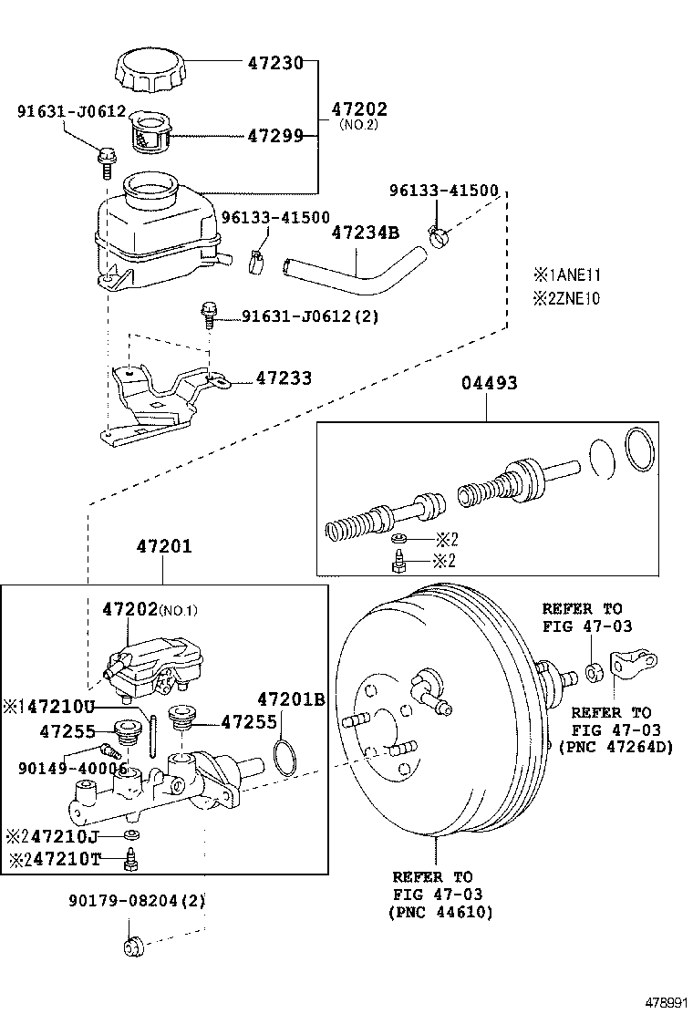  WISH |  BRAKE MASTER CYLINDER