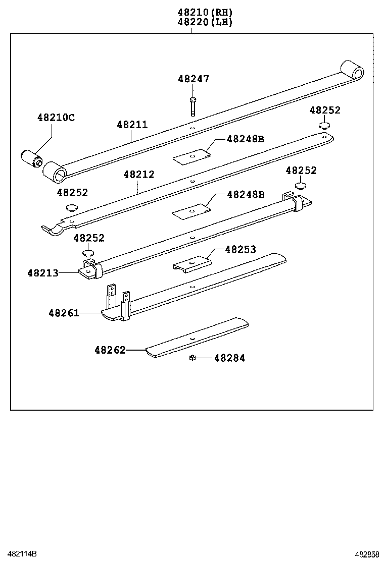  HILUX |  REAR SPRING SHOCK ABSORBER