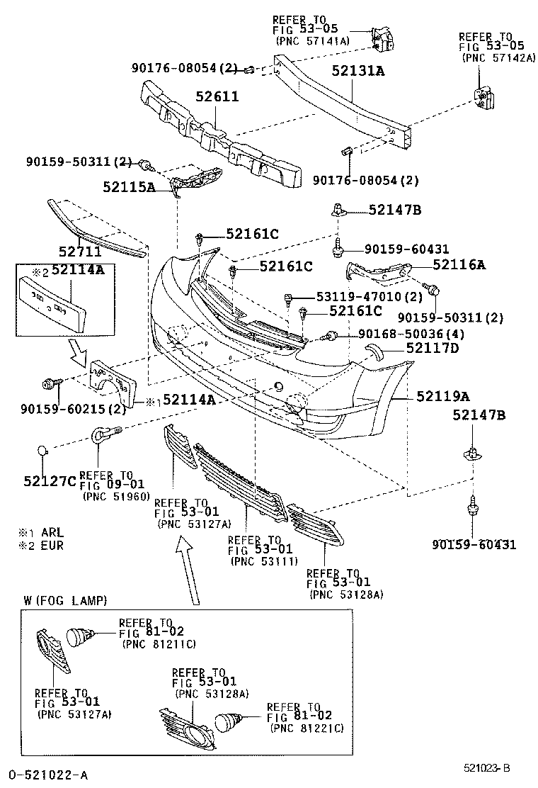  PRIUS |  FRONT BUMPER BUMPER STAY