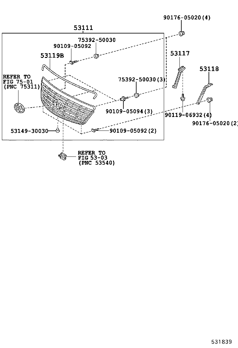 CROWN |  RADIATOR GRILLE