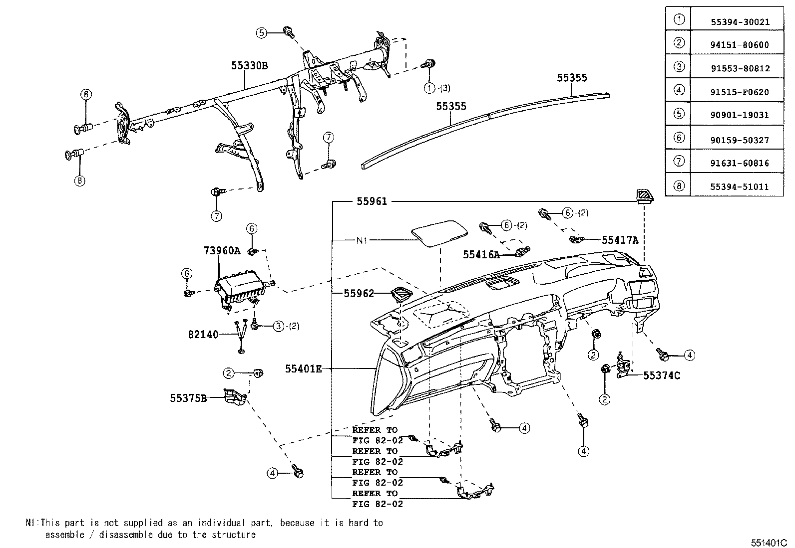  CROWN |  INSTRUMENT PANEL GLOVE COMPARTMENT