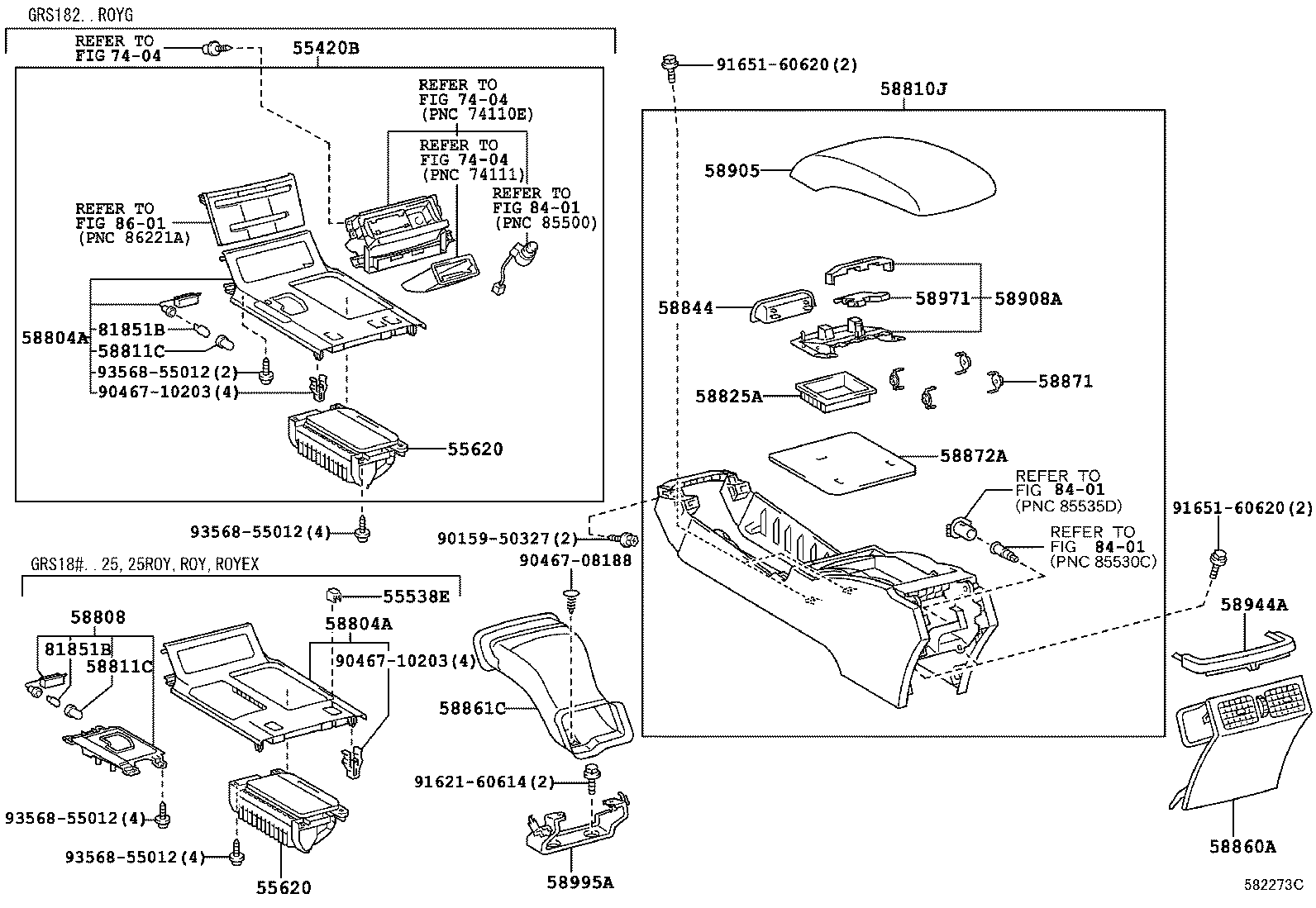  CROWN CHINA |  CONSOLE BOX BRACKET