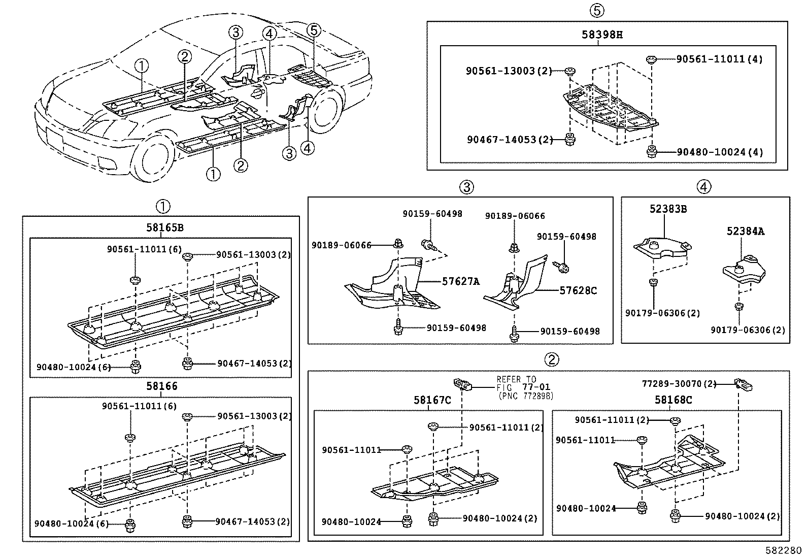  CROWN CHINA |  FLOOR PAN LOWER BACK PANEL