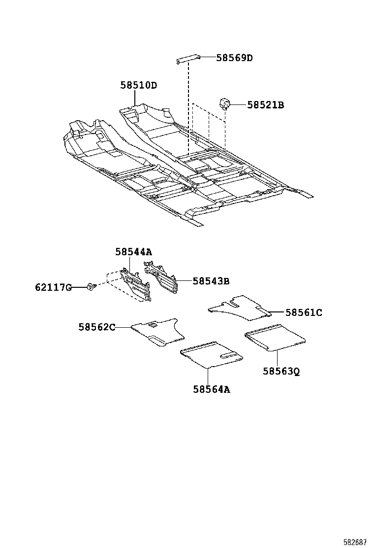  CAMRY AURION HV ARL |  MAT CARPET