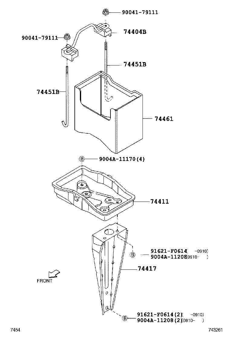  AVANZA |  BATTERY CARRIER