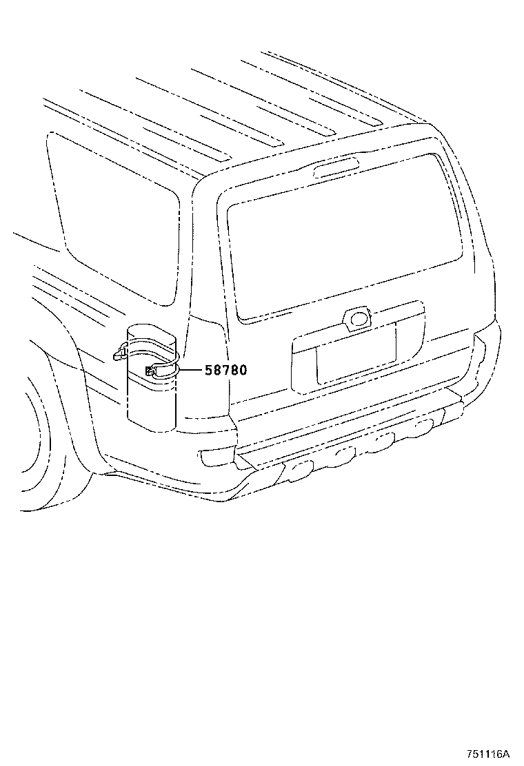  4RUNNER |  TOOL BOX LICENSE PLATE BRACKET