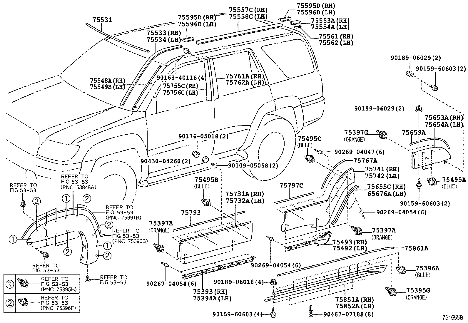 4RUNNER |  MOULDING