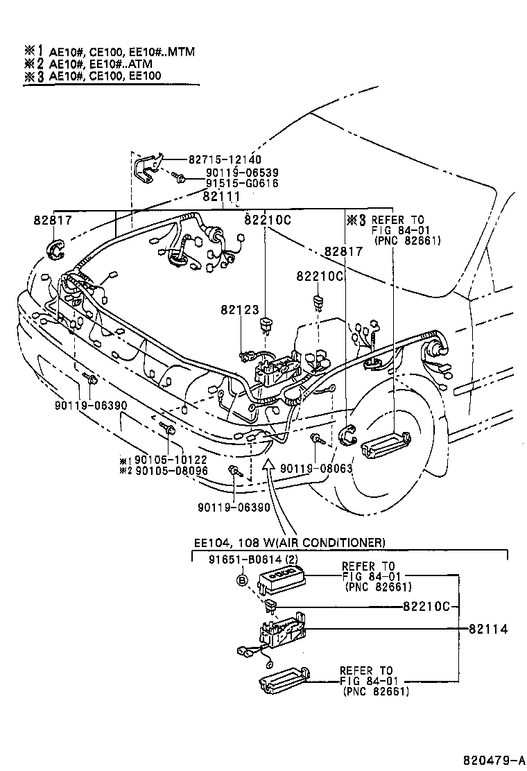  COROLLA |  WIRING CLAMP