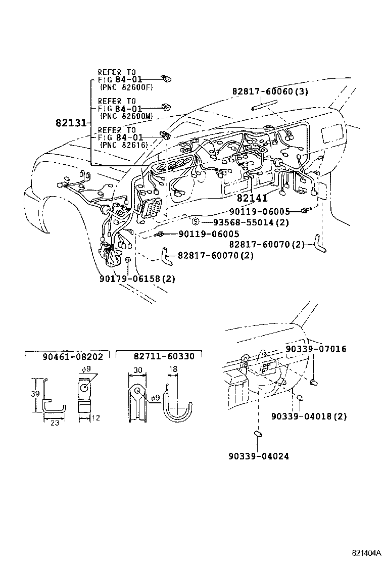  LAND CRUISER 80 |  WIRING CLAMP