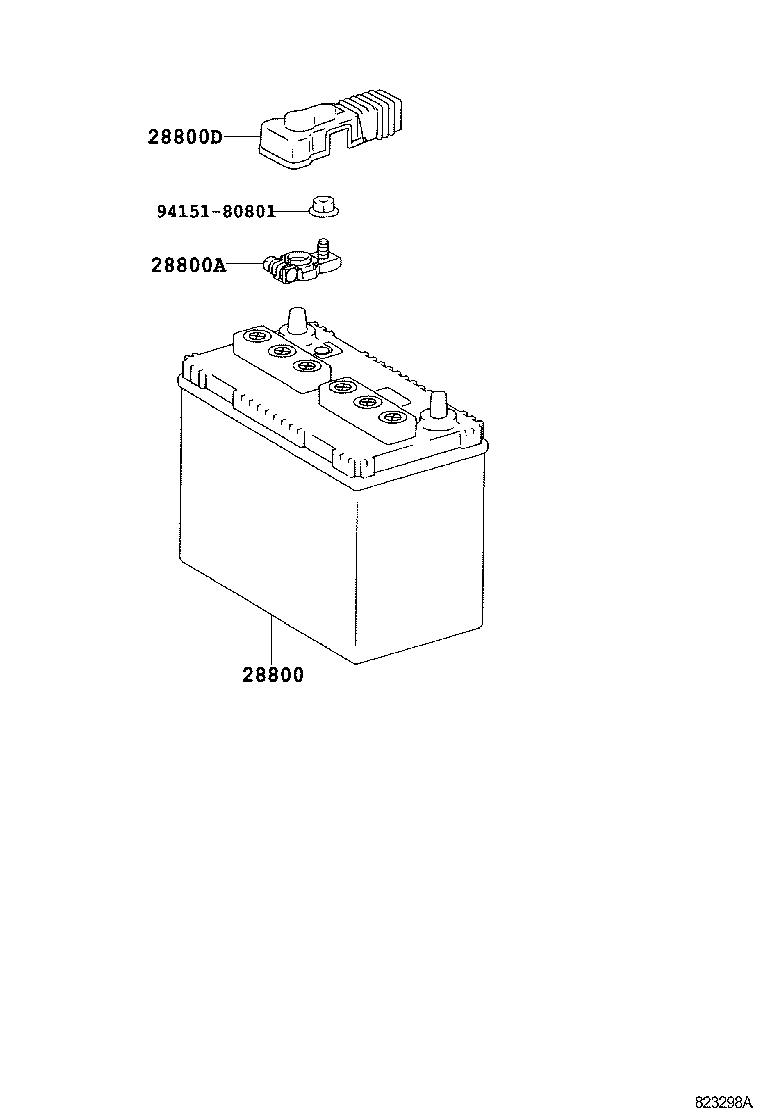  4RUNNER |  BATTERY BATTERY CABLE