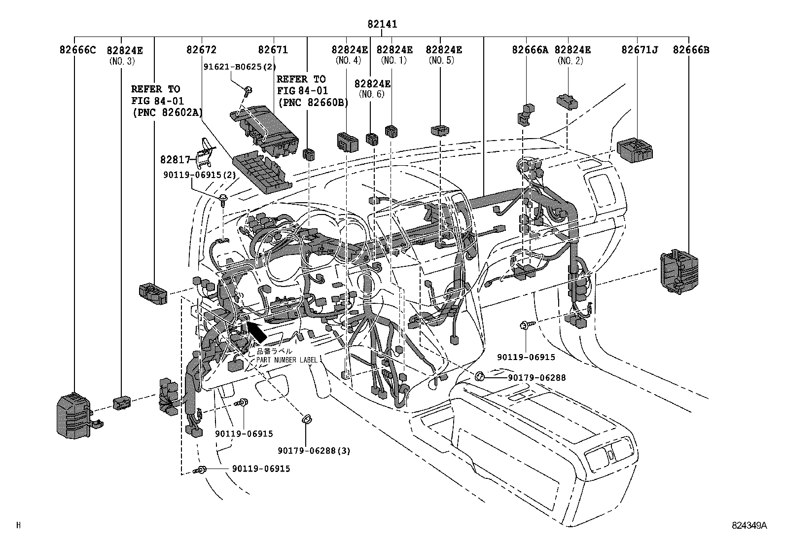  RX400H |  WIRING CLAMP