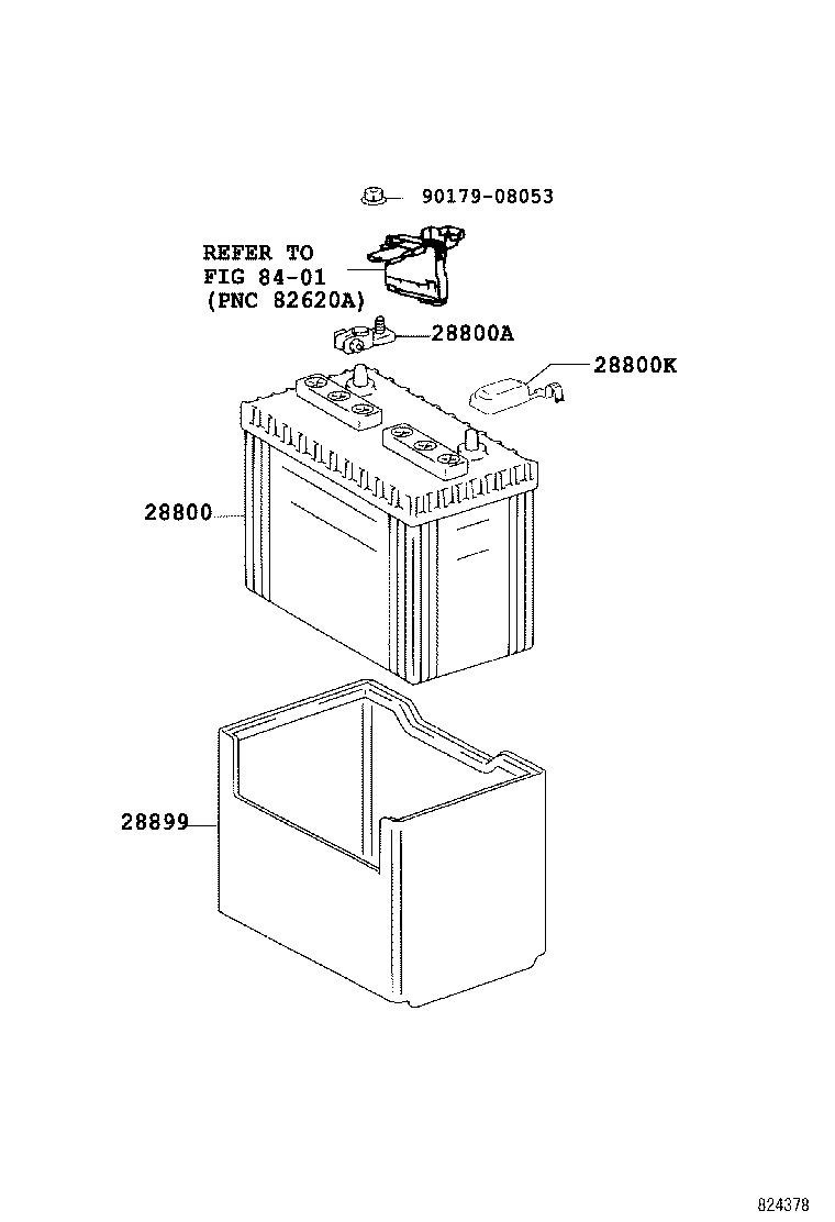  LAND CRUISER 100 105 |  BATTERY BATTERY CABLE