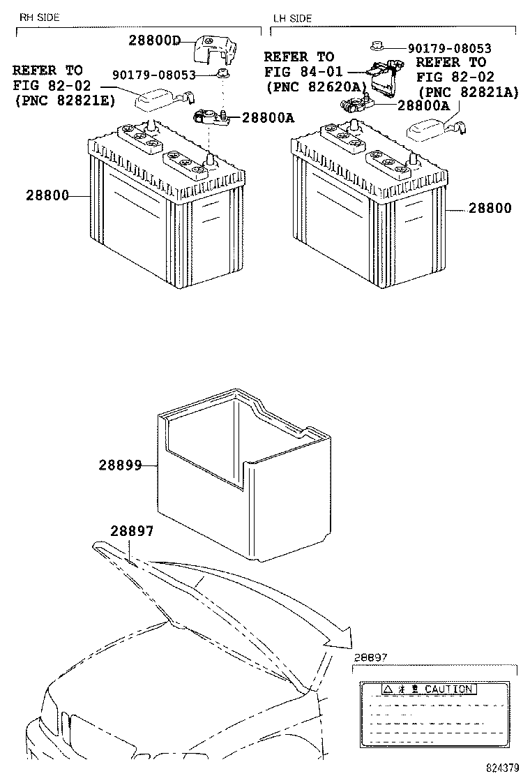  LAND CRUISER 100 105 |  BATTERY BATTERY CABLE