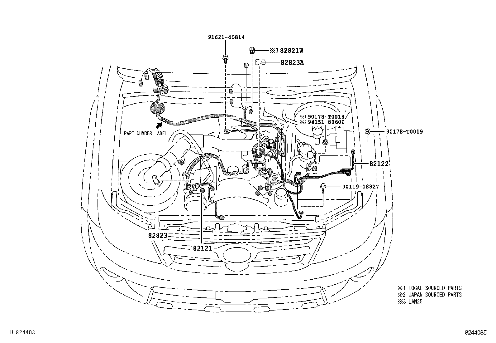  HILUX |  WIRING CLAMP