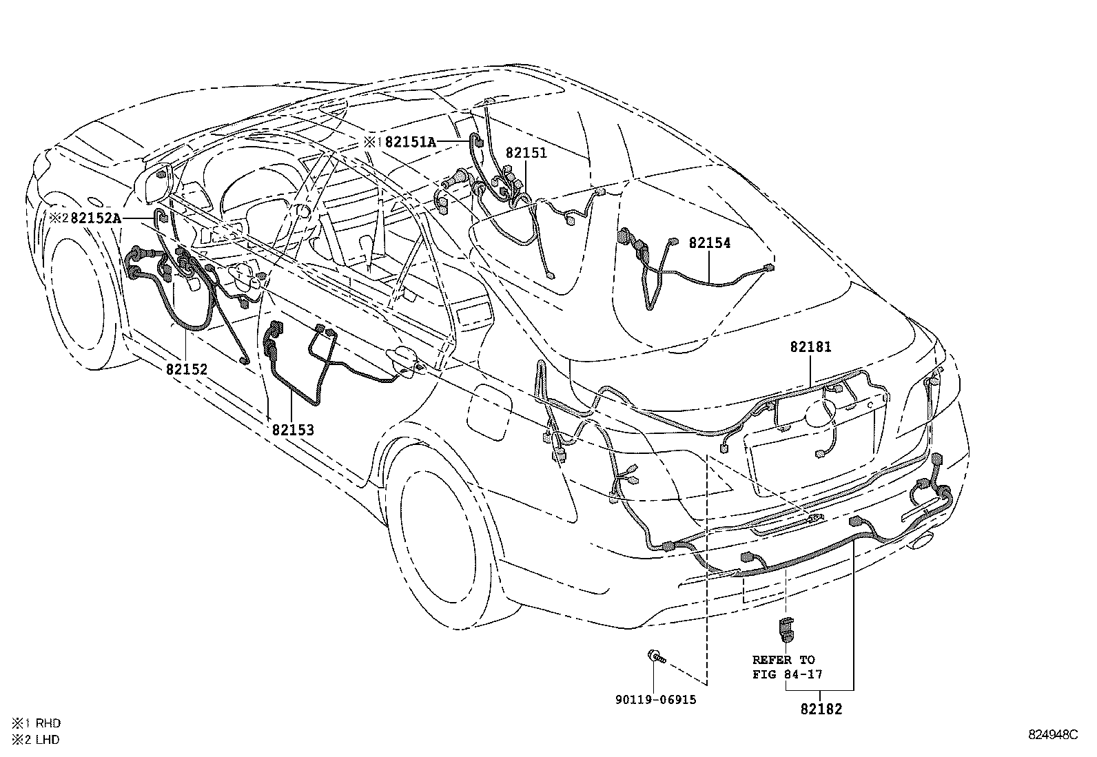  CAMRY AURION HV ARL |  WIRING CLAMP