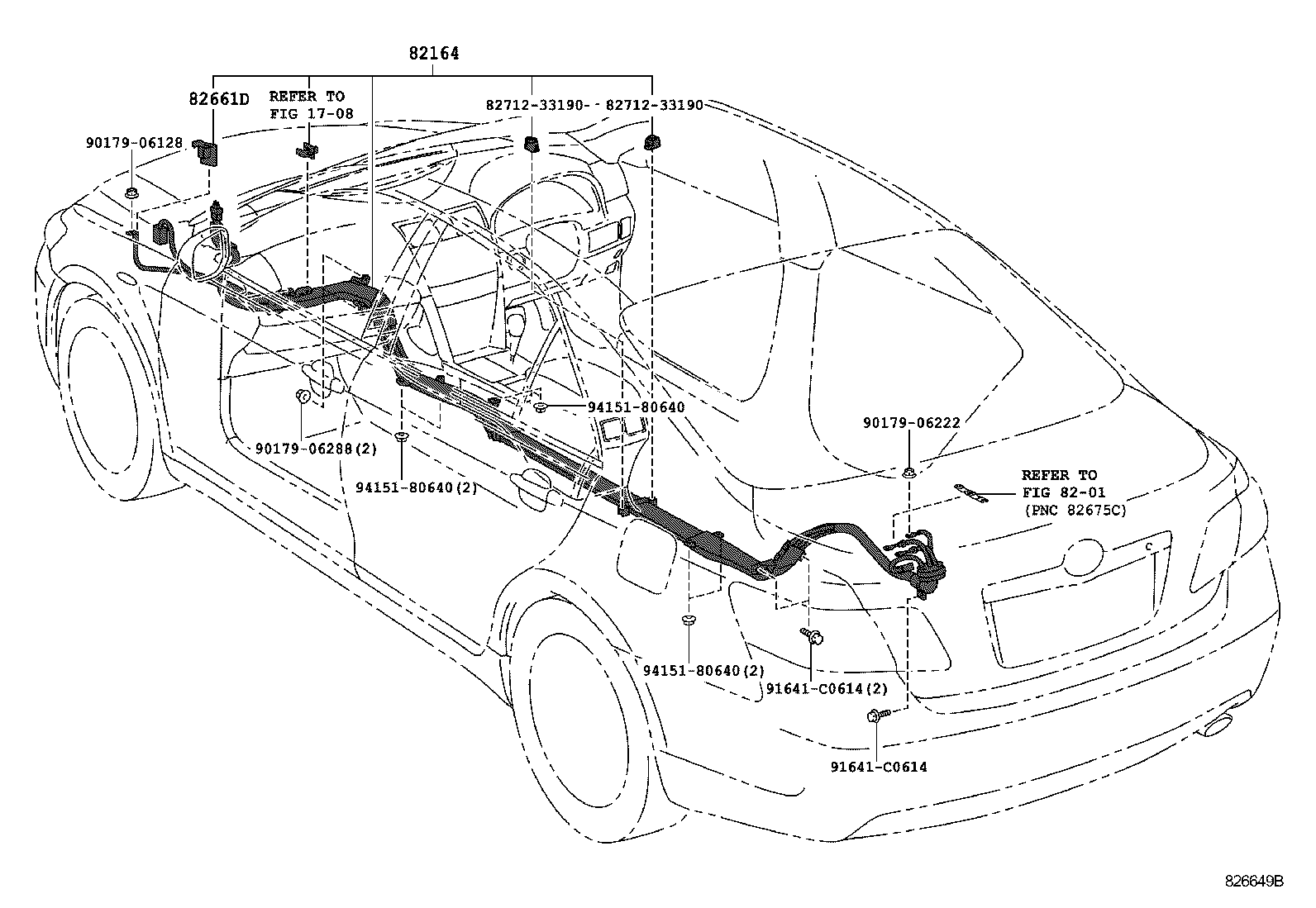  CAMRY AURION HV ARL |  WIRING CLAMP