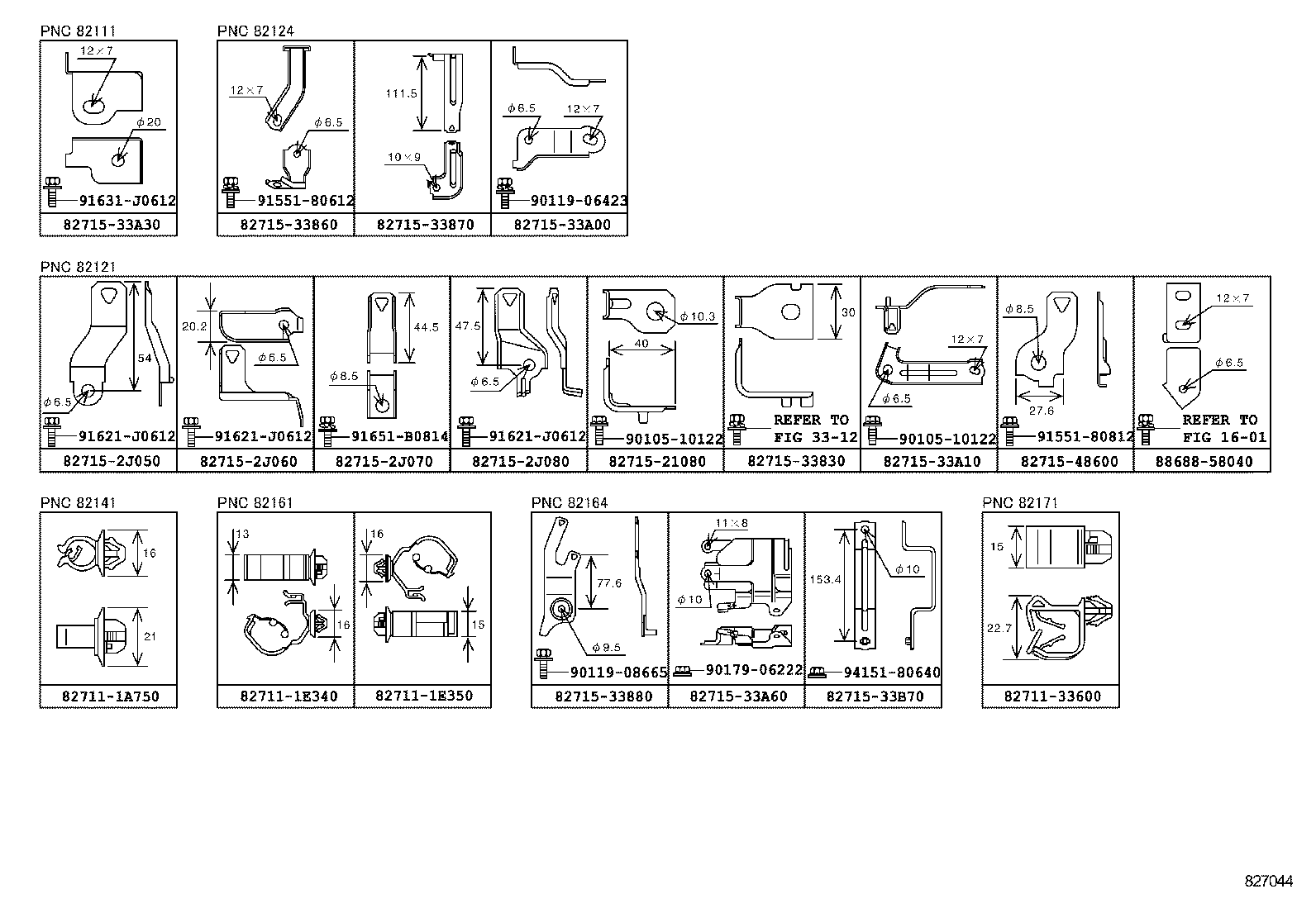 CAMRY AURION HV ARL |  WIRING CLAMP