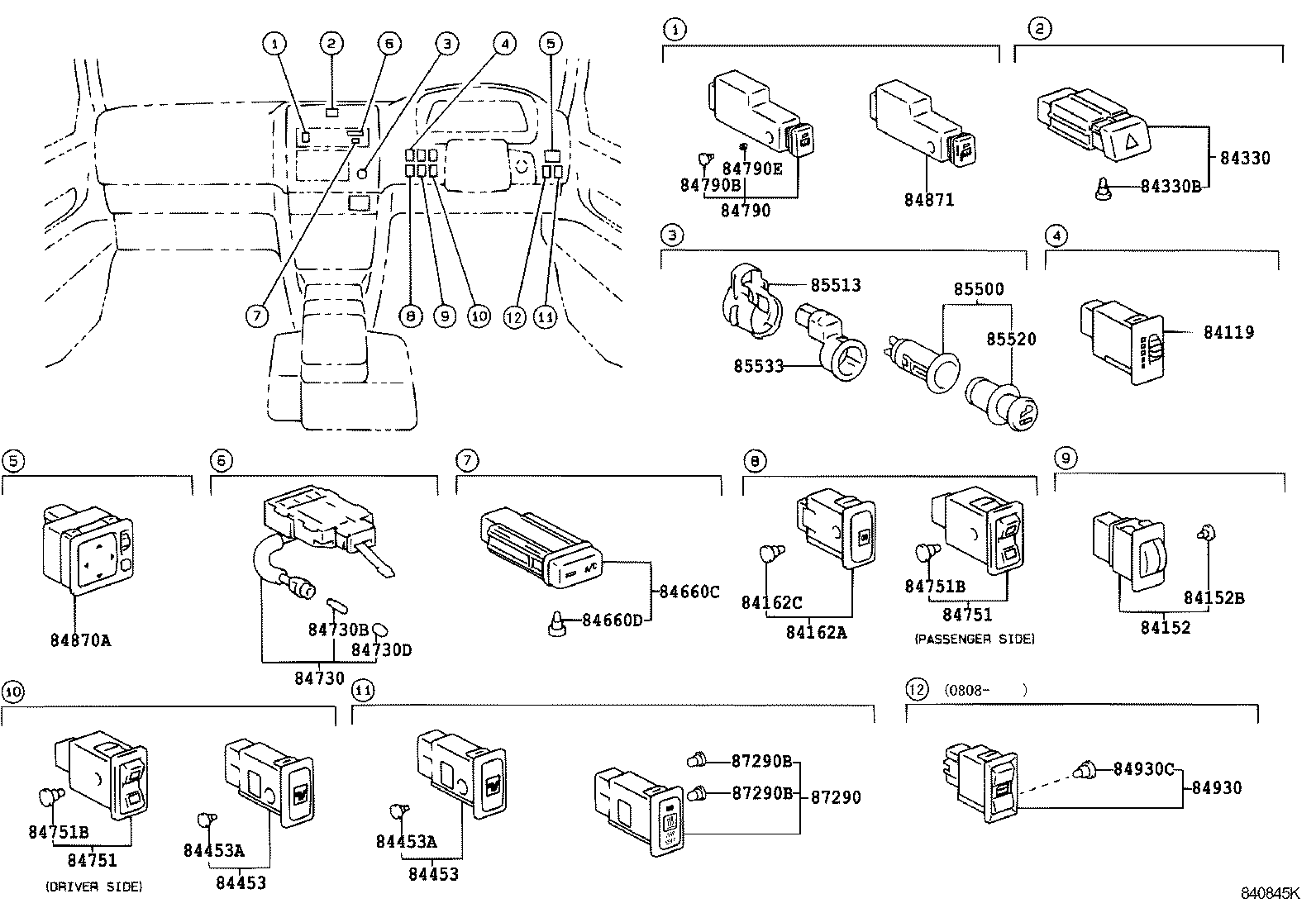  HIACE HIACE S B V |  SWITCH RELAY COMPUTER