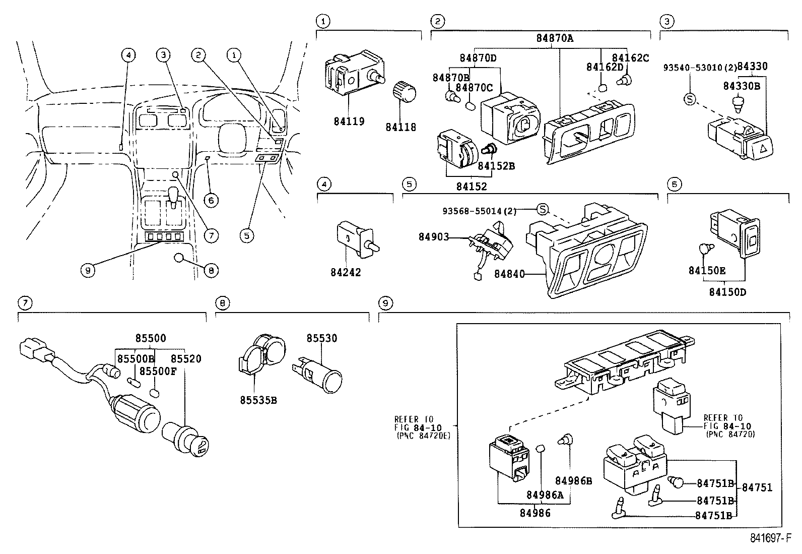 GS300 430 |  SWITCH RELAY COMPUTER