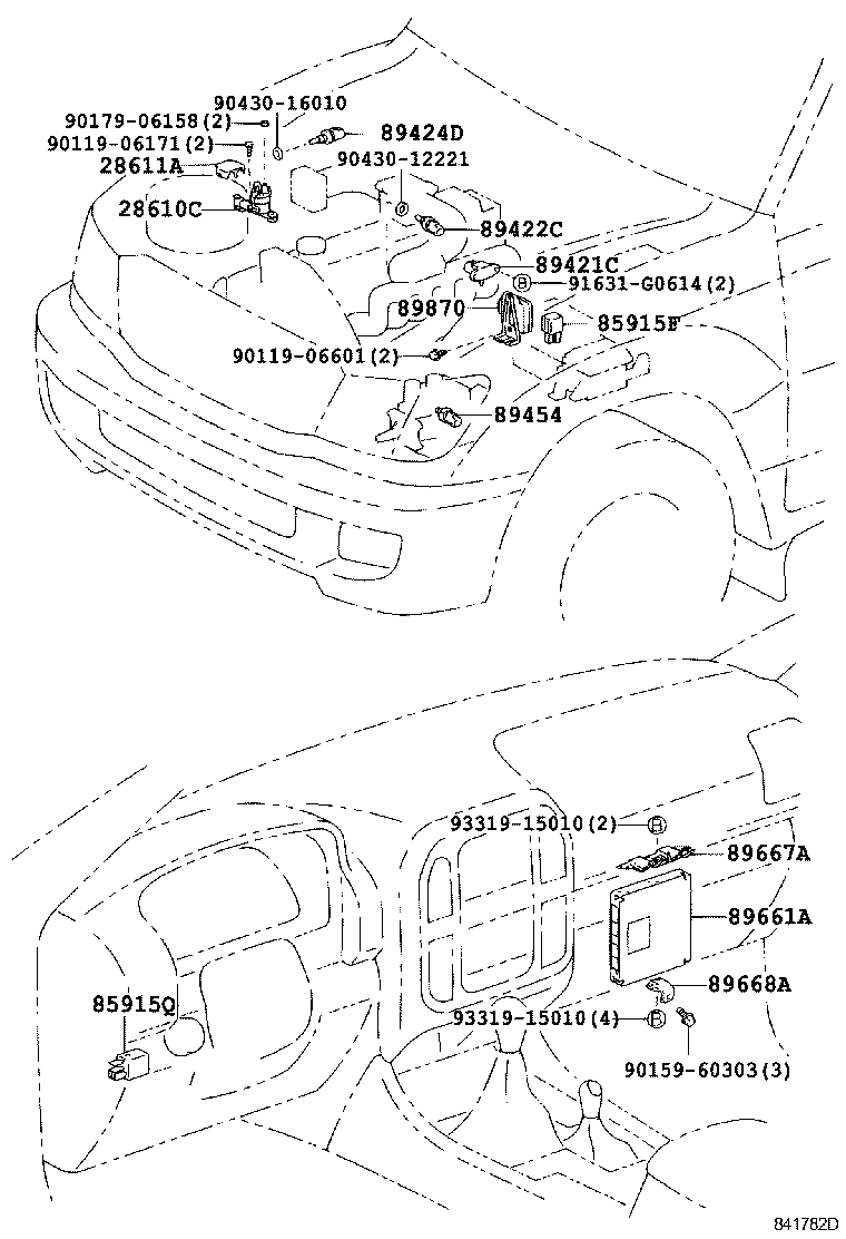  LAND CRUISER 100 105 |  ELECTRONIC CONTROLED DIESEL ECD