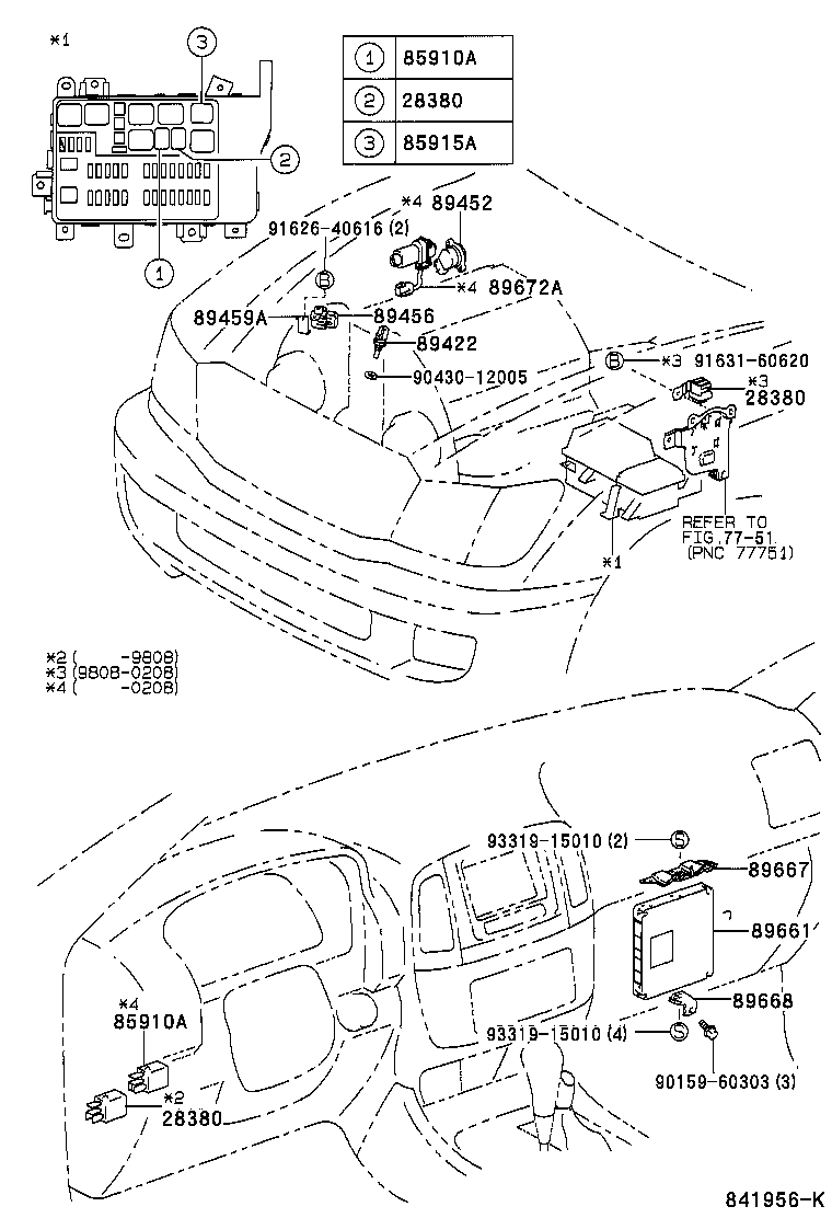  LAND CRUISER 100 105 |  ELECTRONIC FUEL INJECTION SYSTEM