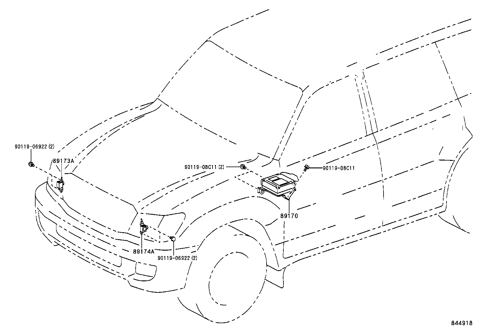  LAND CRUISER 100 105 |  AIR BAG