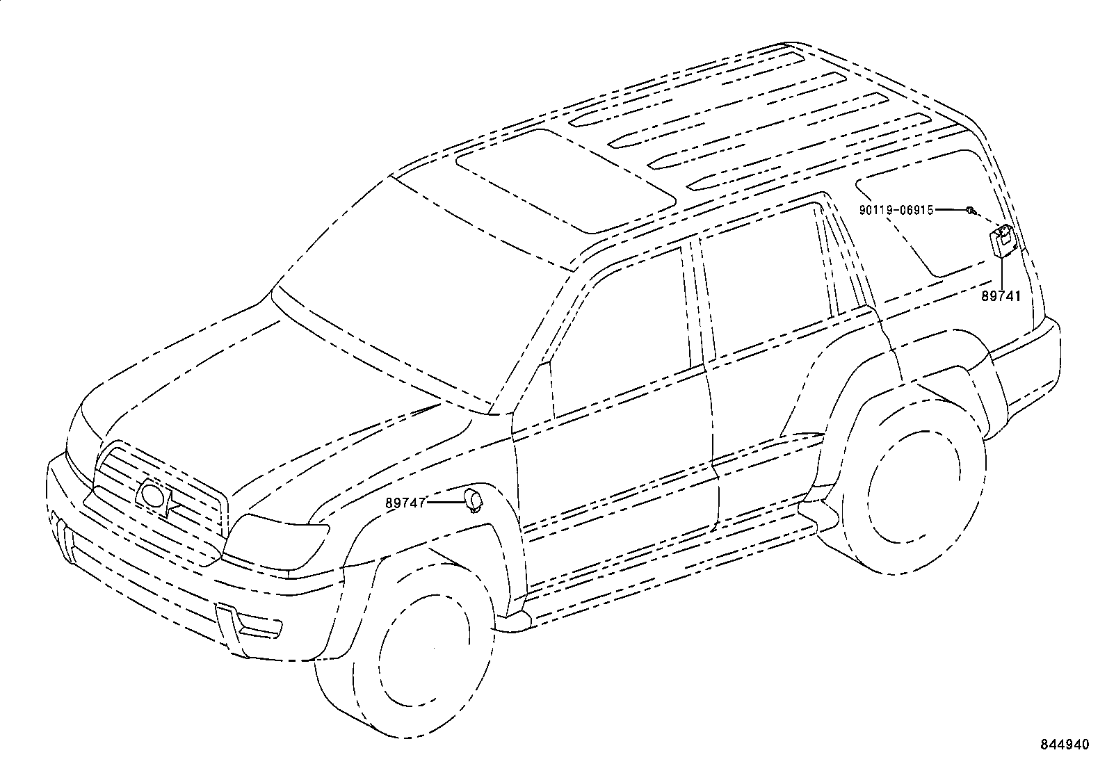  4RUNNER |  WIRELESS DOOR LOCK