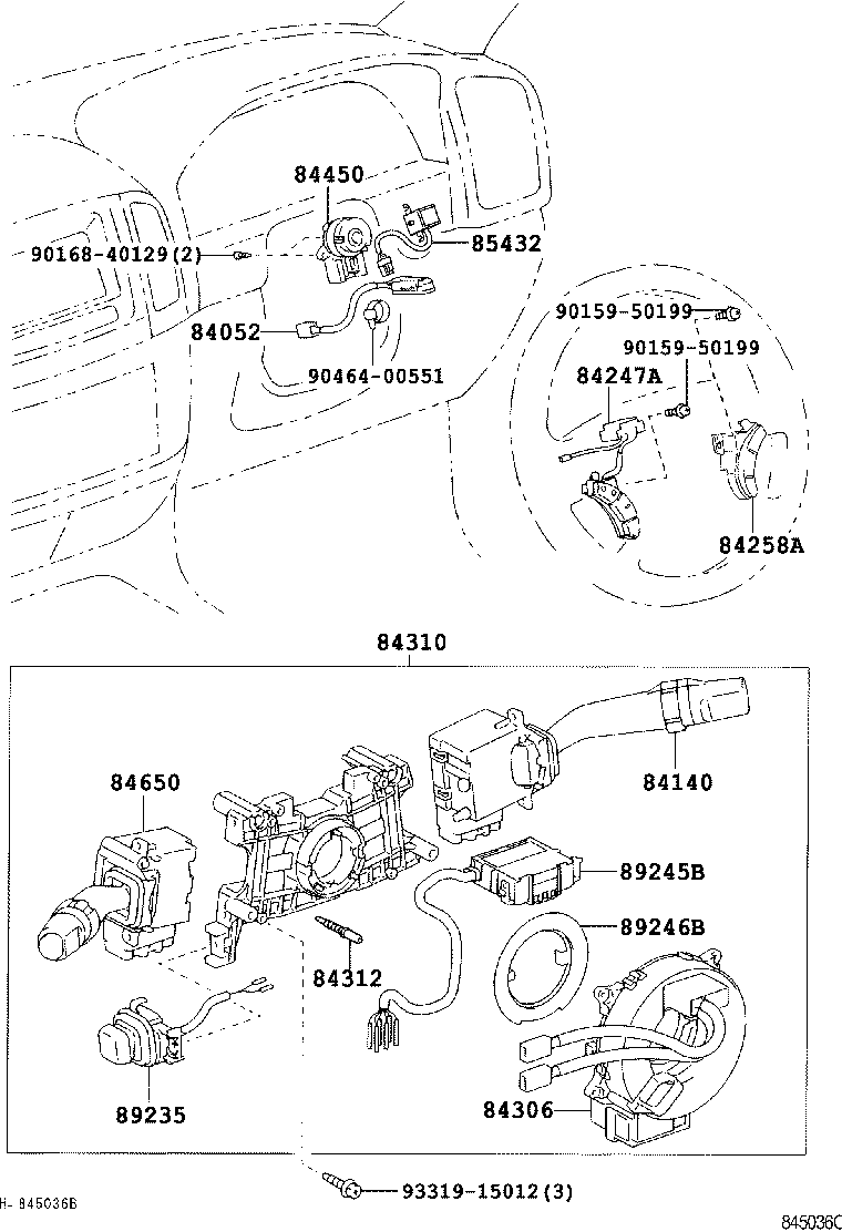  LAND CRUISER 100 105 |  SWITCH RELAY COMPUTER
