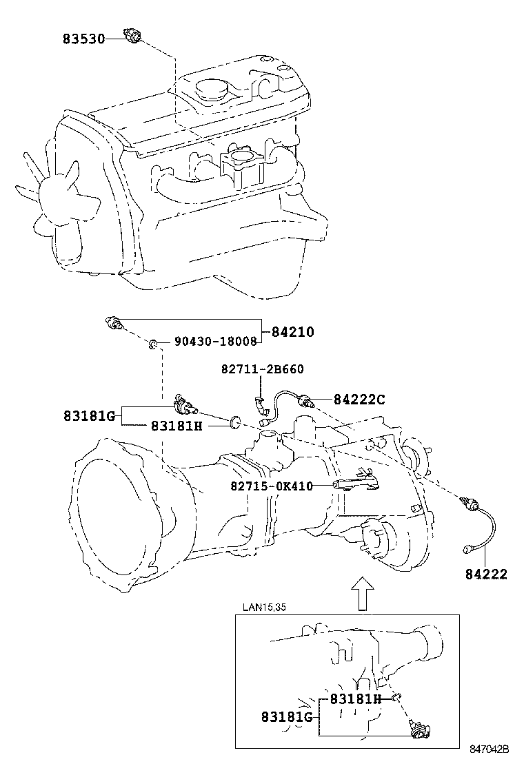  HILUX |  SWITCH RELAY COMPUTER