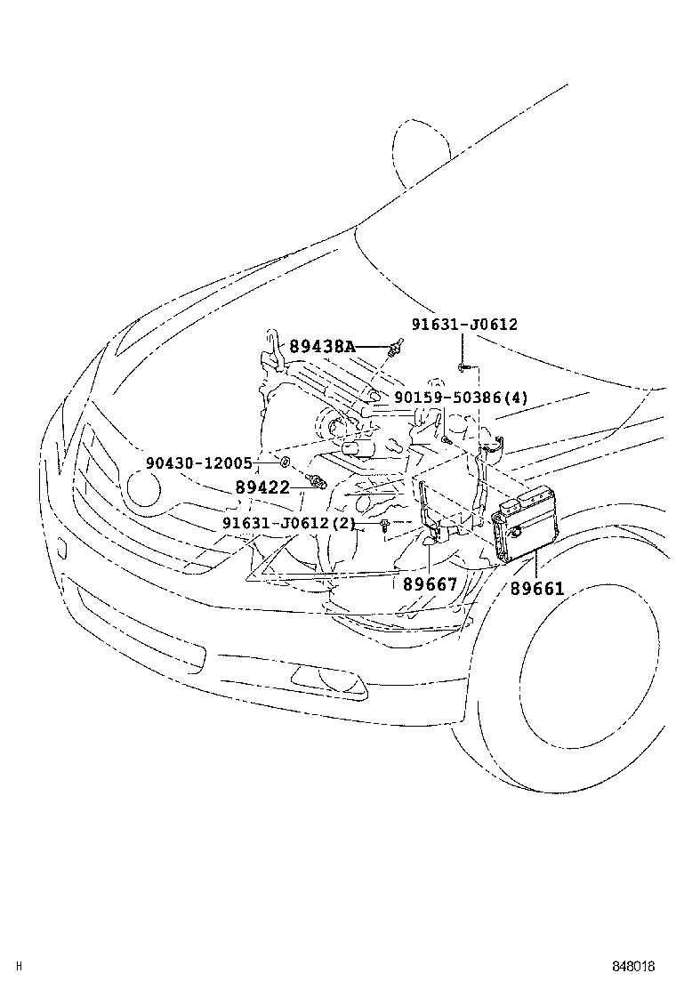  CAMRY AURION HV ARL |  ELECTRONIC FUEL INJECTION SYSTEM