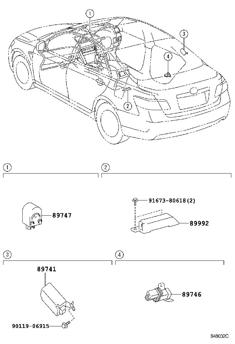  CAMRY AURION HV ARL |  WIRELESS DOOR LOCK
