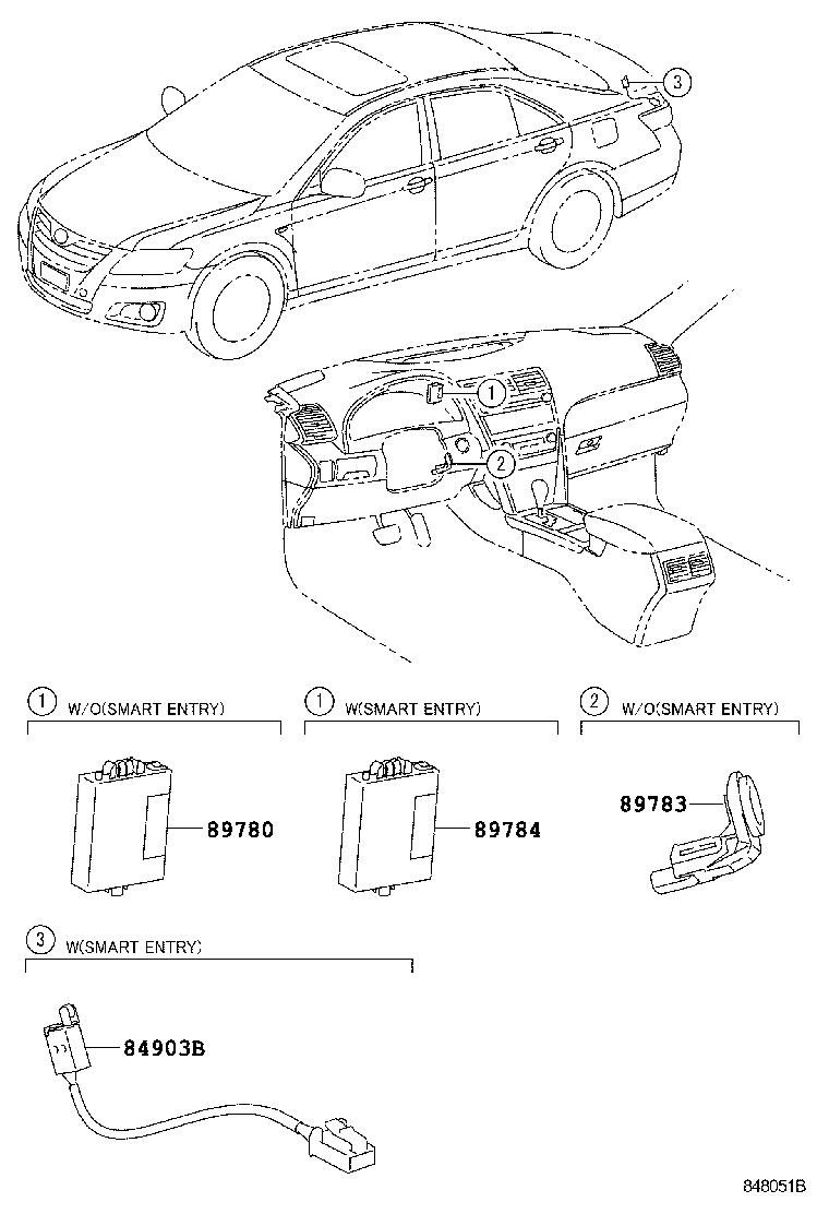  CAMRY AURION HV ARL |  ANTI THEFT DEVICE