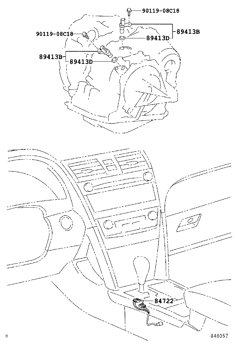  CAMRY AURION HV ARL |  OVERDRIVE ELECTRONIC CONTROLLED TRANSMISSION