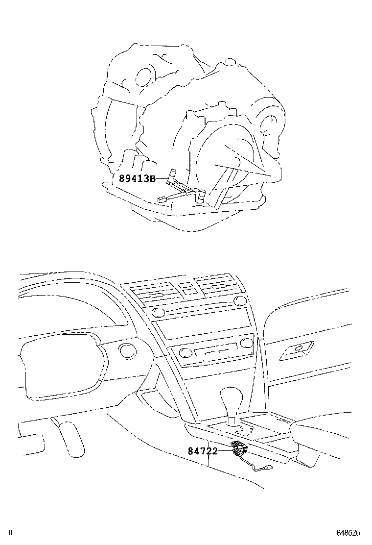  CAMRY AURION HV ARL |  OVERDRIVE ELECTRONIC CONTROLLED TRANSMISSION