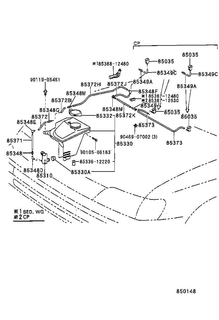  COROLLA |  WINDSHIELD WASHER