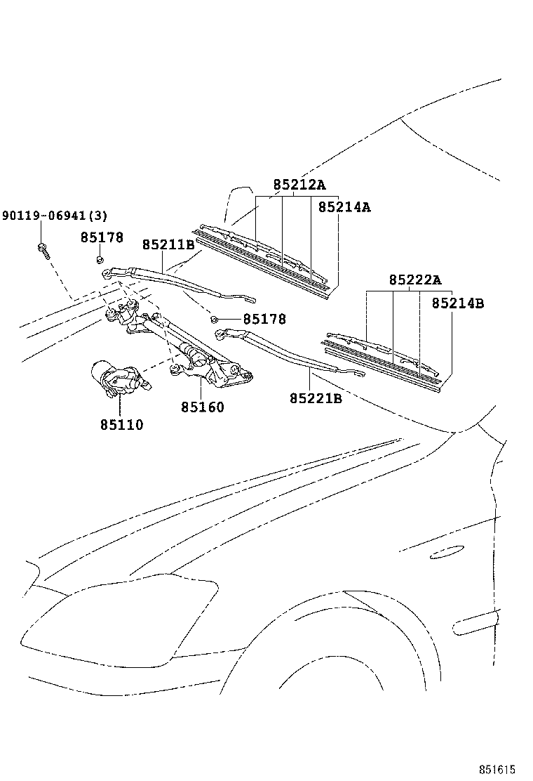  CROWN |  WINDSHIELD WIPER